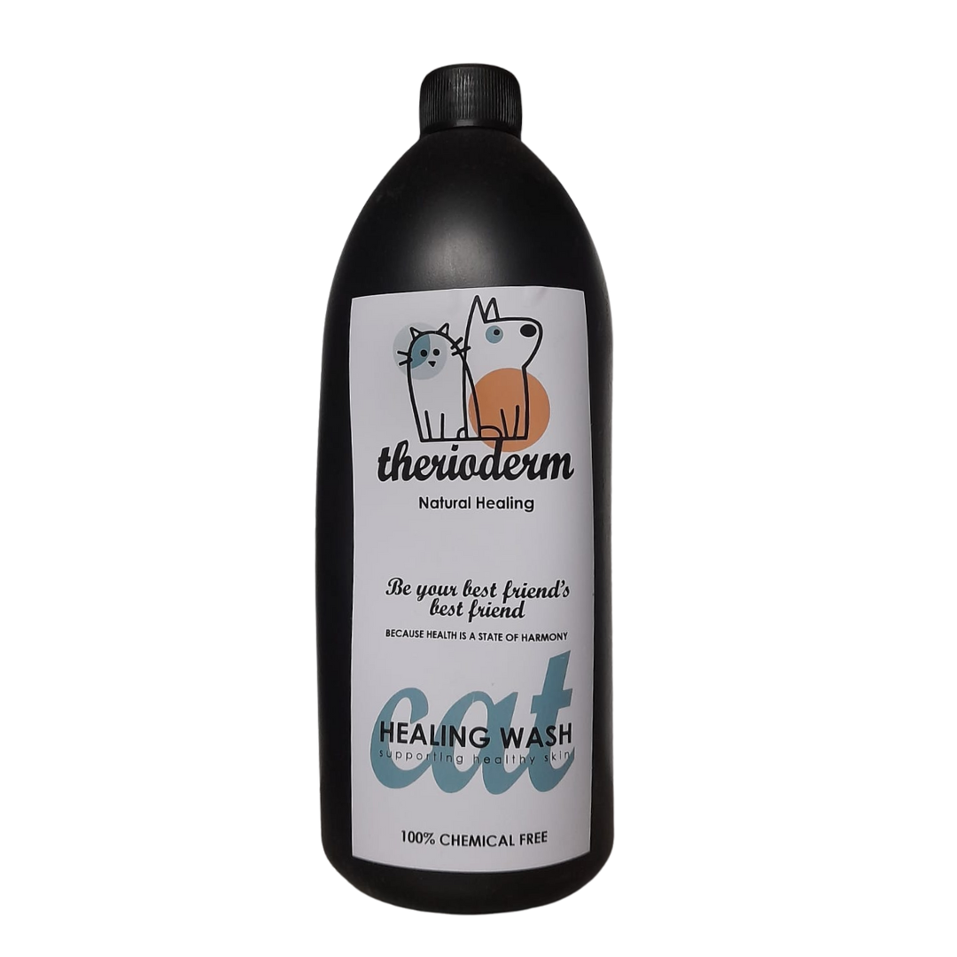 Therioderm Natural Healing Wash for Cats 1L