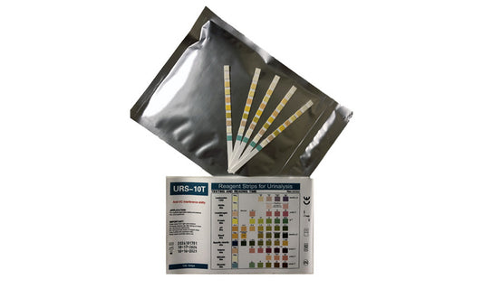 URS - 10T Reagent strips for Urinalysis - 100 strips