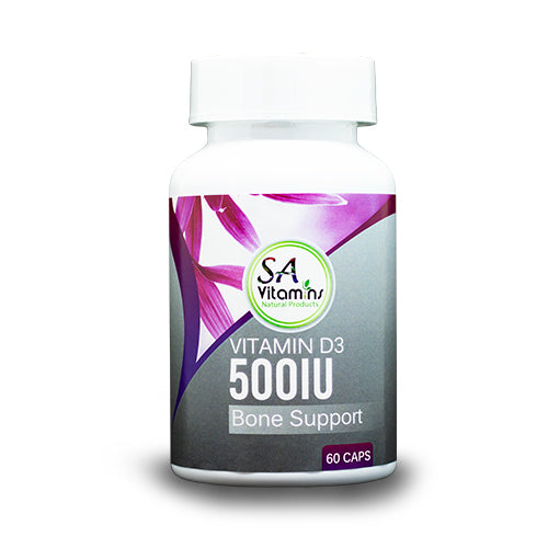 Vitamin D3 500iu 60 Capsules