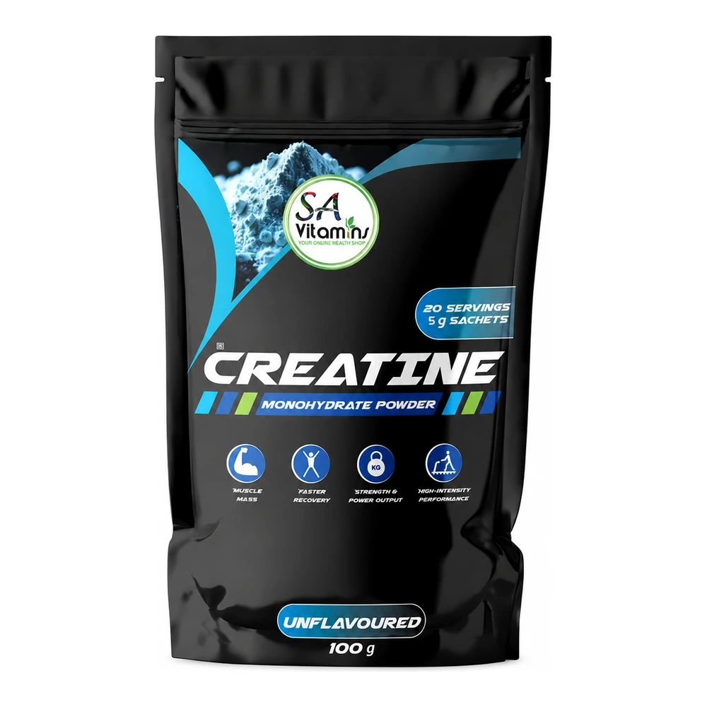 Creatine Monohydrate Unflavoured – 20 x 5g Sachets