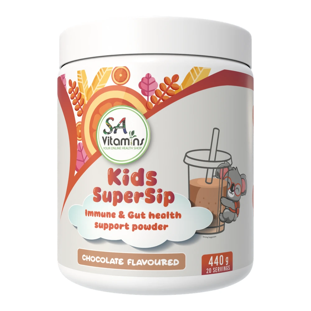 Kids Supersip Immune and Gut Support Chocolate Powder 440g