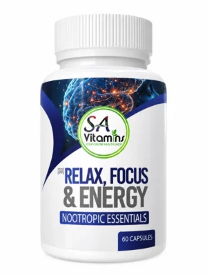 Relax, Focus & Energy 60 caps