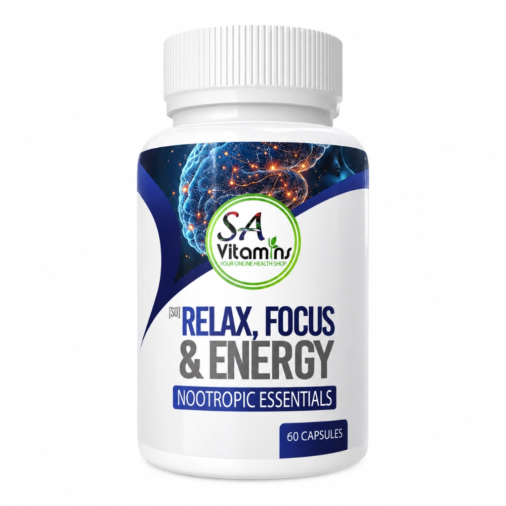 Relax, Focus & Energy 60 caps